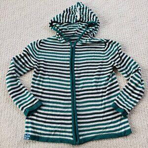 Kickee pants bamboo striped hoodie sweater jacket